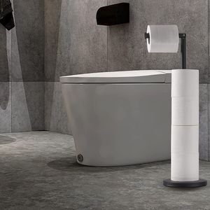 Studio 3B™ 4-Roll Metal Toilet Paper Stand in Black